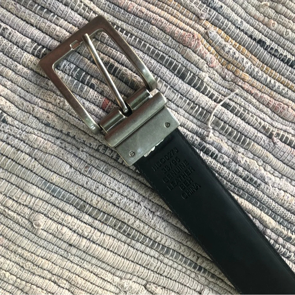38 Columbia Leather Reversible Men Belt 38